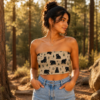 ChatGPT Image Jun 10, 2026, 07_16_43 PM Black Bear Printed Tube Top