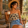 ChatGPT Image Jun 10, 2026, 07_18_23 PM Black Bear Printed Tube Top