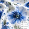 0b637fa0-fc7b-48de-bbcd-34ad80aeb009 Blue Floral AOP T-Shirt Dress