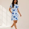 ChatGPT Image Jul 11, 2026, 03_47_58 PM Blue Floral AOP T-Shirt Dress
