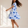 ChatGPT Image Jul 11, 2026, 03_59_42 PM Blue Floral AOP T-Shirt Dress