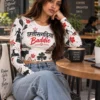ChatGPT Image Sep 20, 2026, 06_07_09 PM Chhattisgarhiya Baddie Full Sleeve Crop Top - White