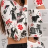 ChatGPT Image Sep 20, 2026, 06_10_28 PM Chhattisgarhiya Baddie Full Sleeve Crop Top - White