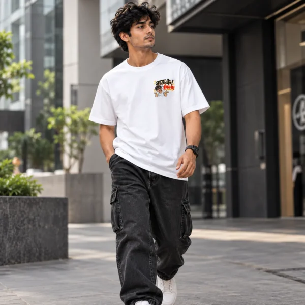 Gau Ke Iman Se Unisex Graphic T-Shirt | Chhattisgarhi Streetwear