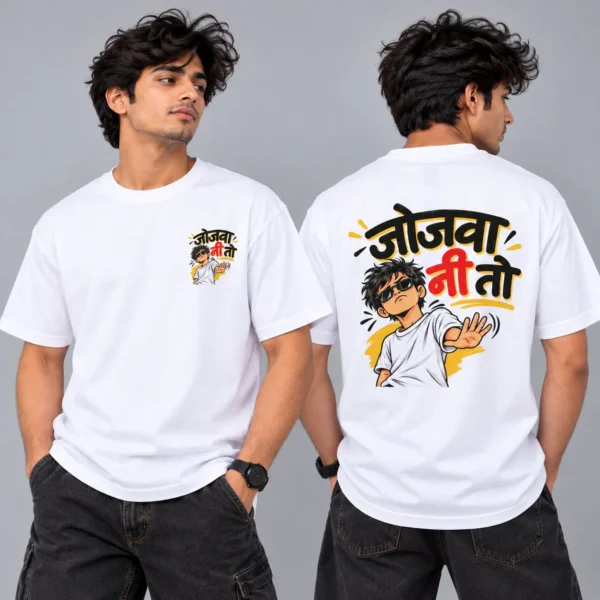 Jojva Ni To Unisex Graphic T-Shirt | Chhattisgarhi Streetwear